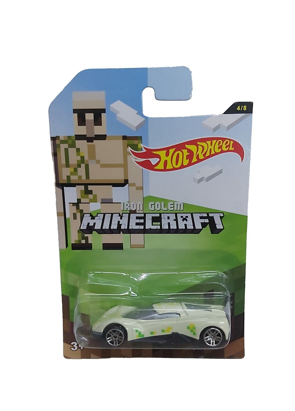 Машинка металлопластик MNCR 324-204 "Блочный мир", 1шт на блистере (6969805652231) Вид 4 No Brand (333977035)