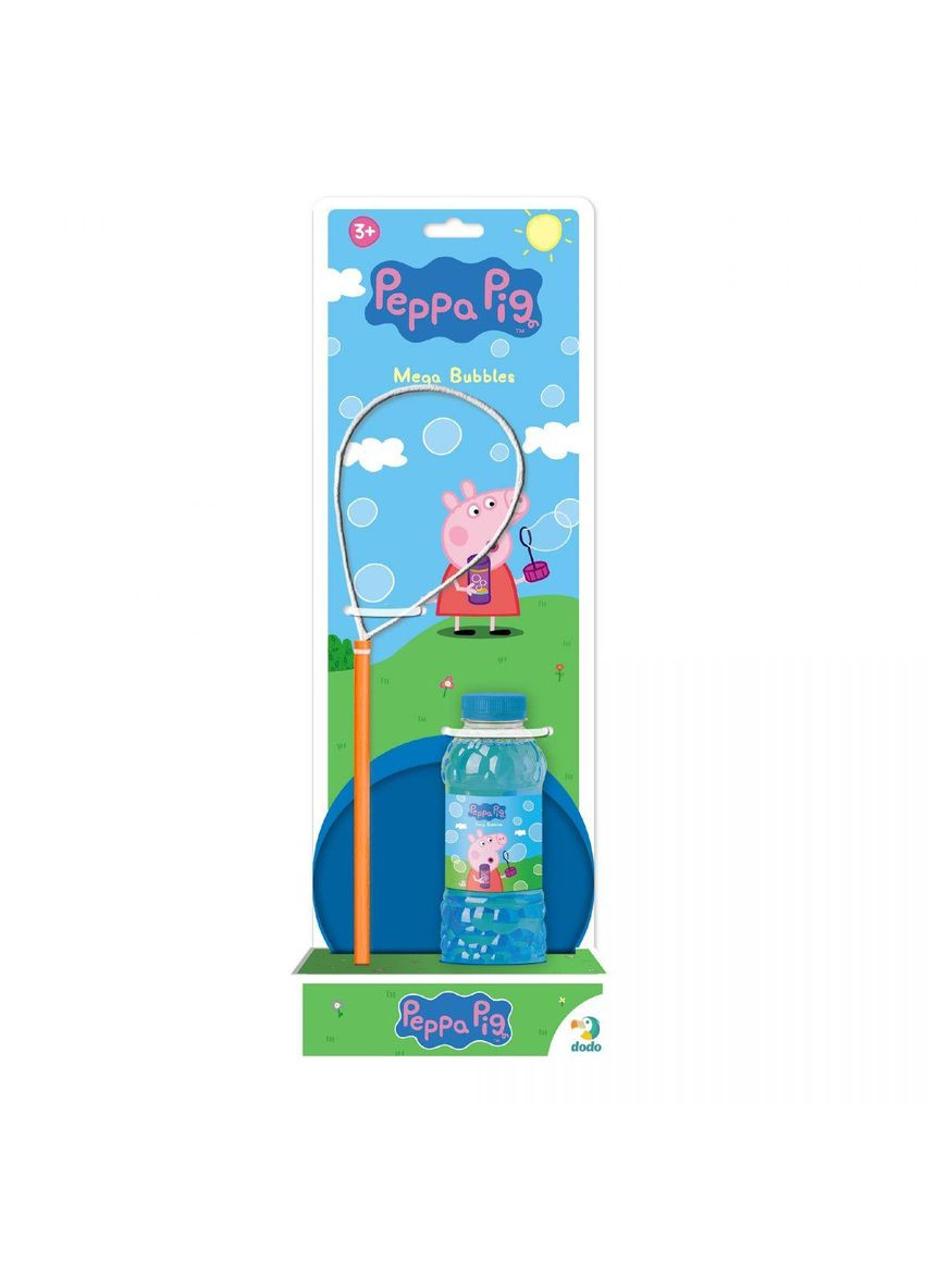 Мильні бульбашки "Mega Bubbles Свинка Пеппа/Peppa Pig". Об'єм 450 мл (200634) Dodo (362427565)