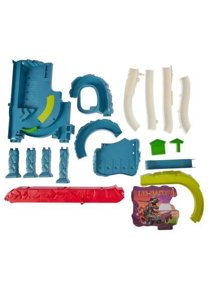 Игровой набор Dino автотрек-вулкан электрический, 8 машинок (5505A) Zipp Toys Dino автотрек-вулкан електричний, 8 машинок (364492009)