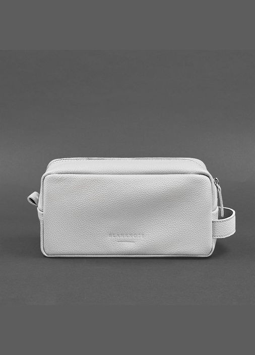 Шкіряна косметичка-несесер 6.0 білий флотар (A-027462) BlankNote (329743061)