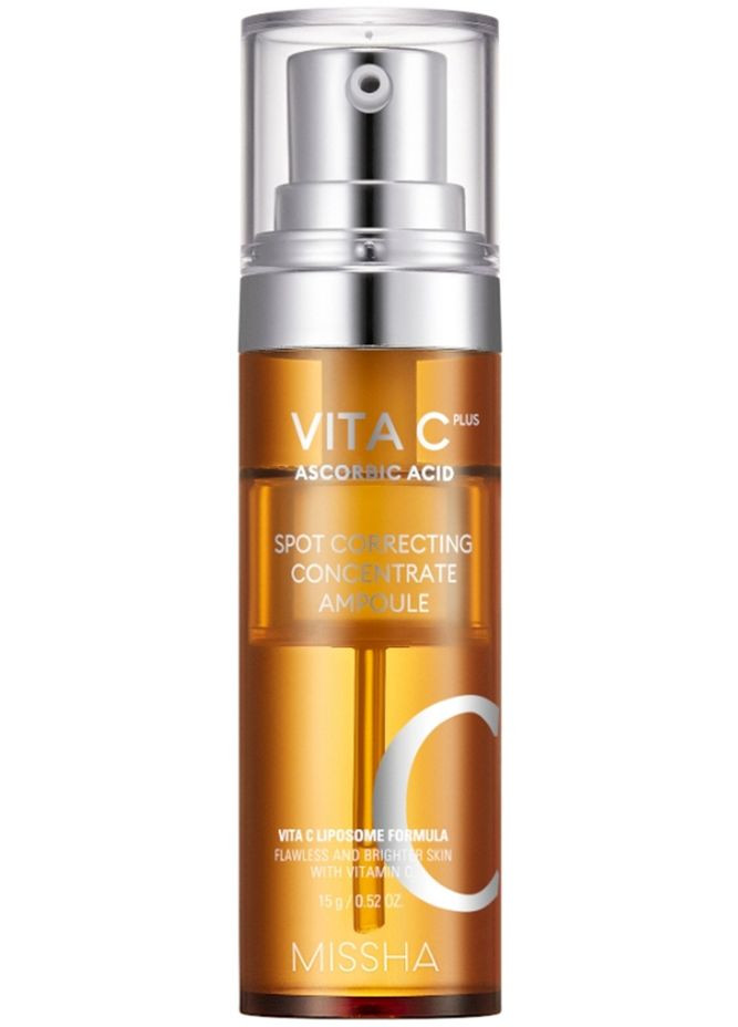 MISSHA Сыворотка-концентрат с витамином C Vita C Plus Spot Correcting Concentrate Ampoule 15g (2-888764) — Крем, Южная Корея (369792462)