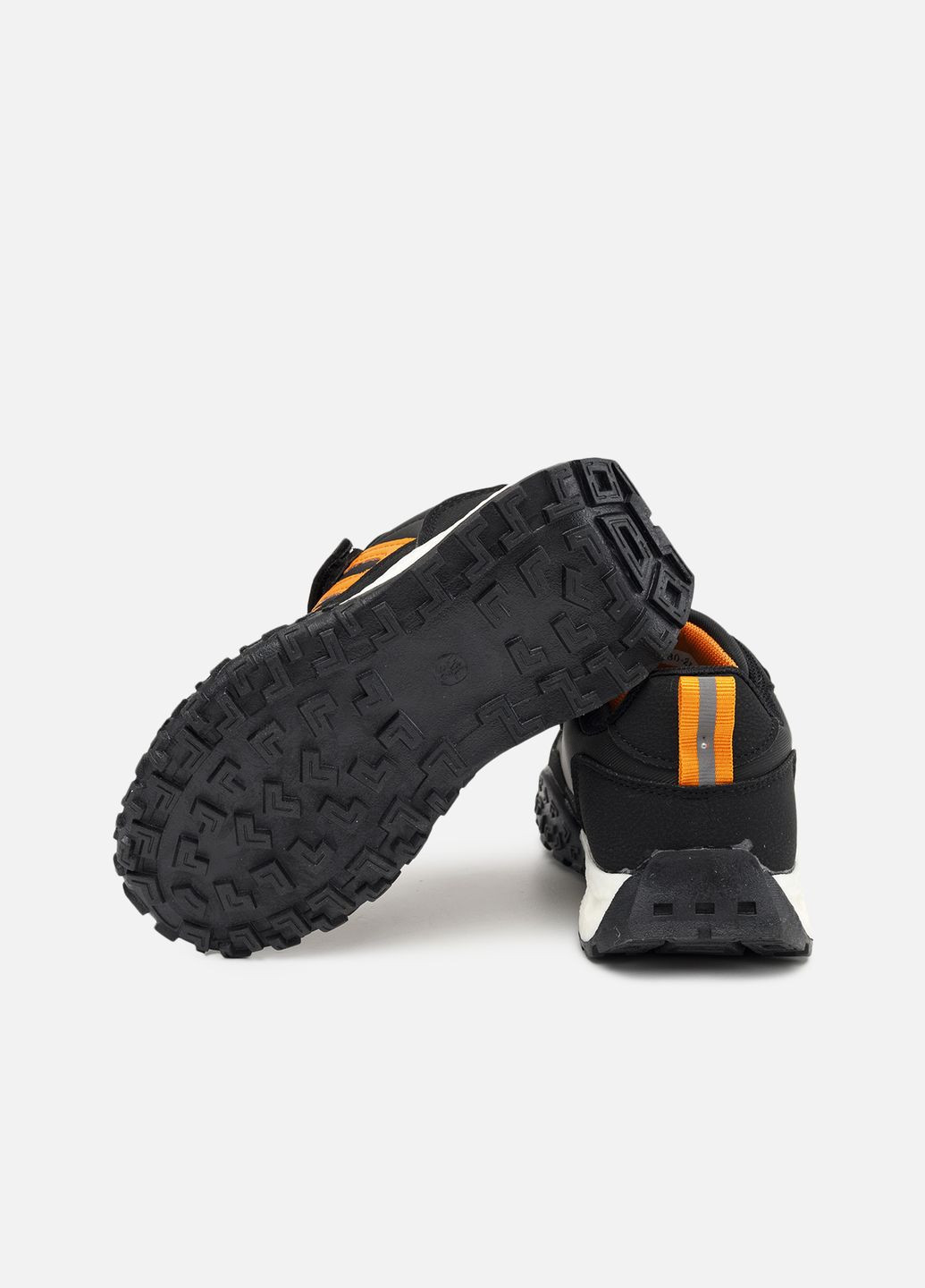 Черные демисезонные кроссовки на платформе для мальчика цвет черный цб-00260497 Kimboo