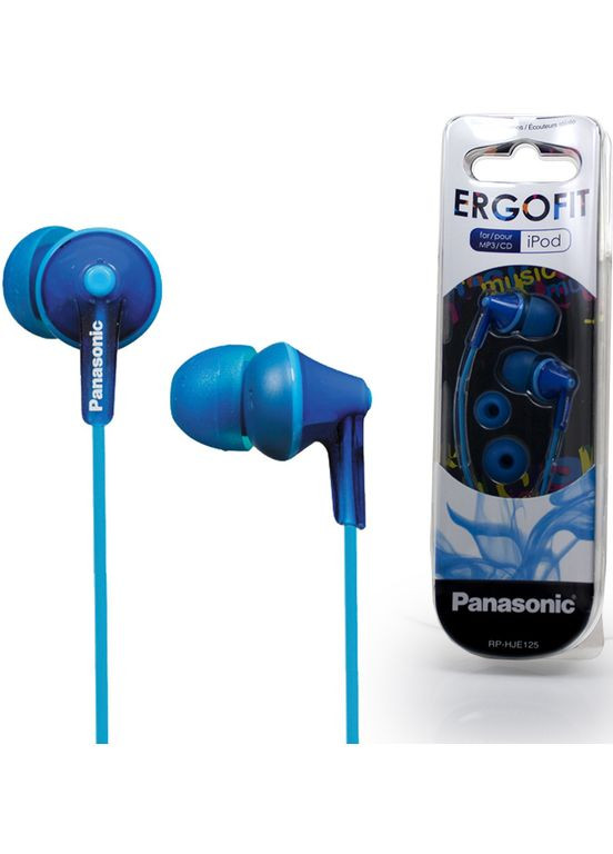 Наушники RP-HJE125E-A Blue Panasonic (301472378)