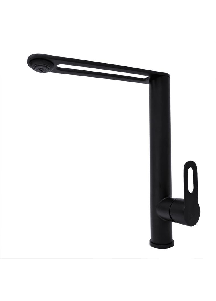 Смеситель черный для кухонной мойки из нержавейки OB-30 Nett (337718083)
