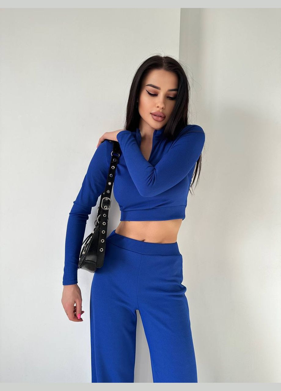 Жіночий костюм в рубчик Adelante (329297677)