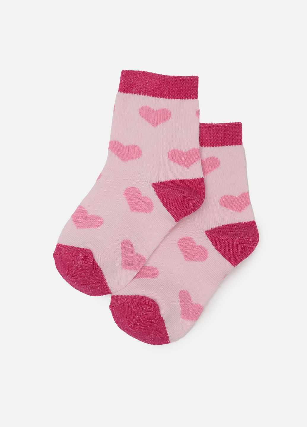 Шкарпетки для дівчинки колір світло-рожевий ЦБ-00244193 Yuki (280911351)
