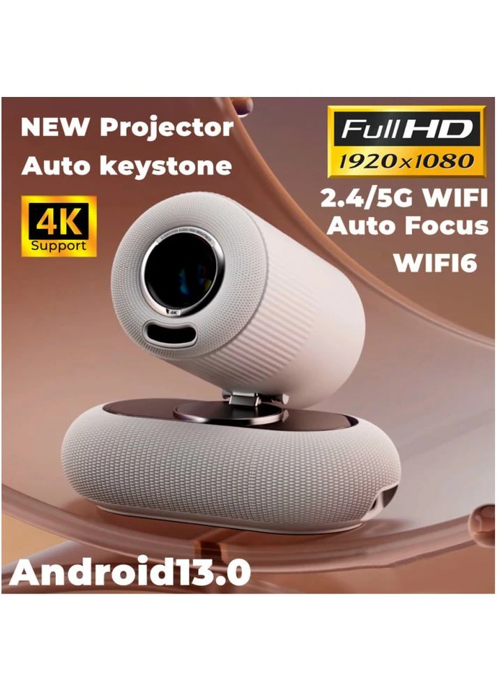 Проектор K8-KTV (Android 13, 4K, 500 Ansi, Bluetooth+WiFi, 1080P) 63575 No Brand (399741790)