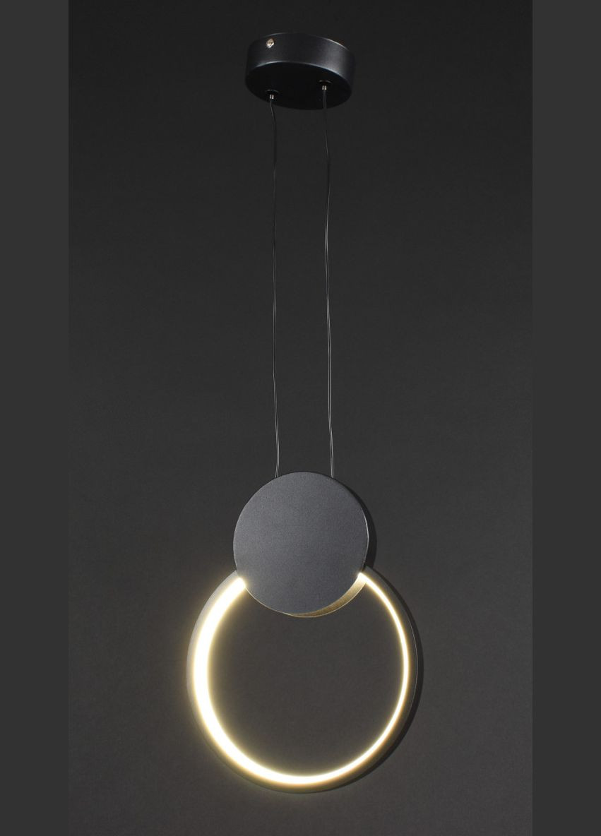 Люстра светодиодная подвесная LED светильник для квартиры на потолок лэд 27132 Черный 30-200х20х10 см. Sunnysky (364765852)