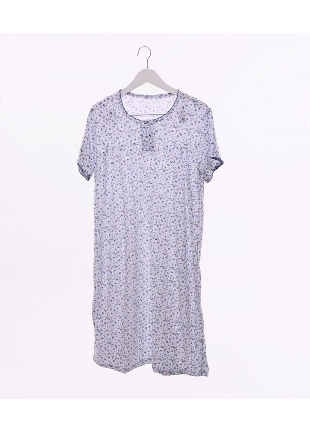 Белая ночная рубашка женская Фіона