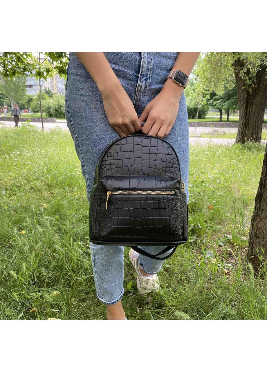 Детский мини рюкзак рюкзачок для девочек из эко кожи компактныйный аксессуар для школы ProDobro (363259285)