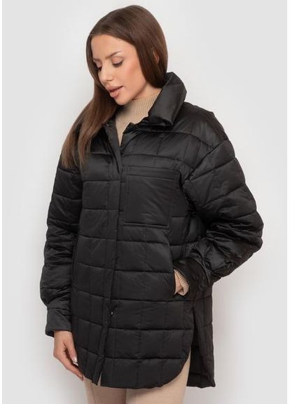 Чорна куртка 88-89107bio-80 чорний sam Samange