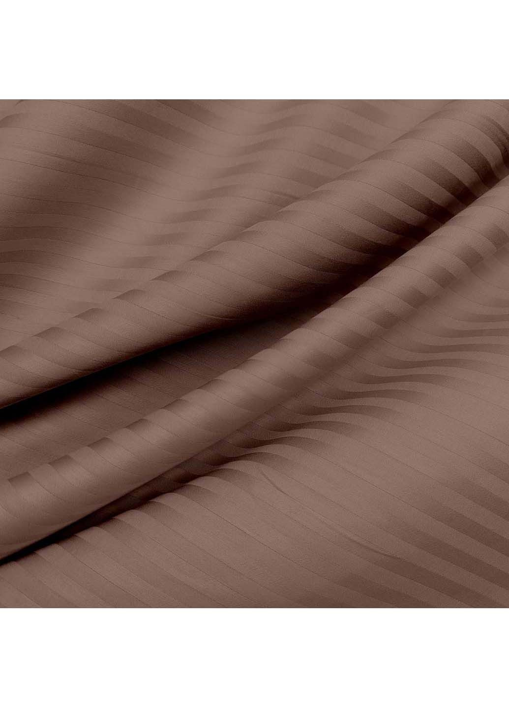 Подростковая постель сатин с простыней на резинке LATTE 160х220 см Cosas (307477210)