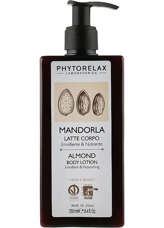 Лосьйон для тіла зволожувальний Almond Body Lotion 250ml (850035-21260) Phytorelax Laboratories (368740327)