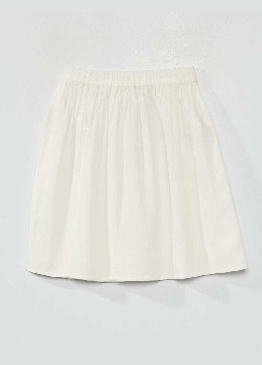 Белая юбка Kiabi