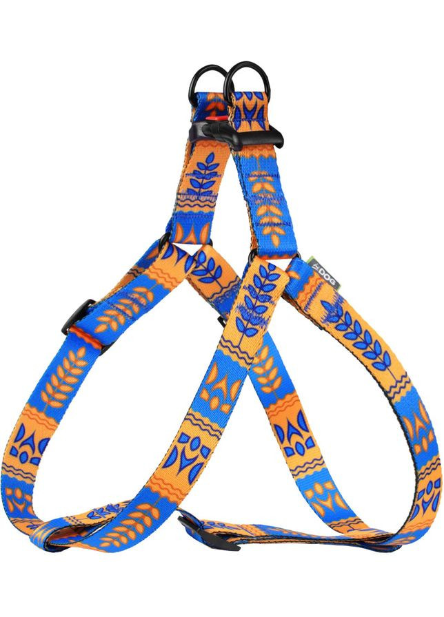 Шлей Колосок обхват грудної клітки 45-64 см ширина 20 мм (2100103087019) Hi Dog (332880032)