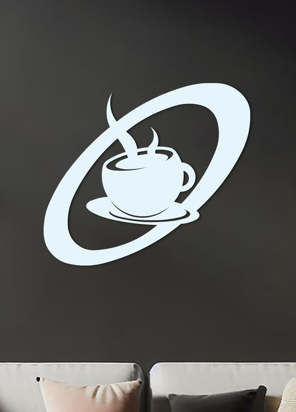 Современная картина на кухню, декор в комнату "Венский кофе", оригинальный подарок 20х23 см Woodyard (291842770)