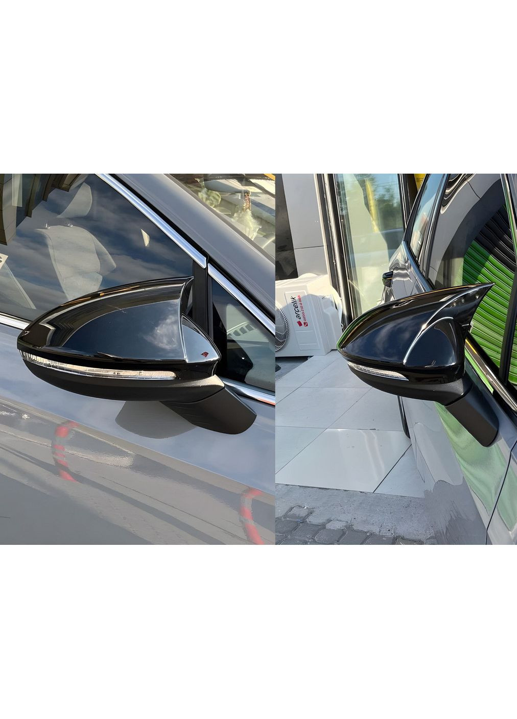 Накладки на дзеркала RLine-Look (2 шт) для Golf 8 2019- рр Volkswagen (367991691)