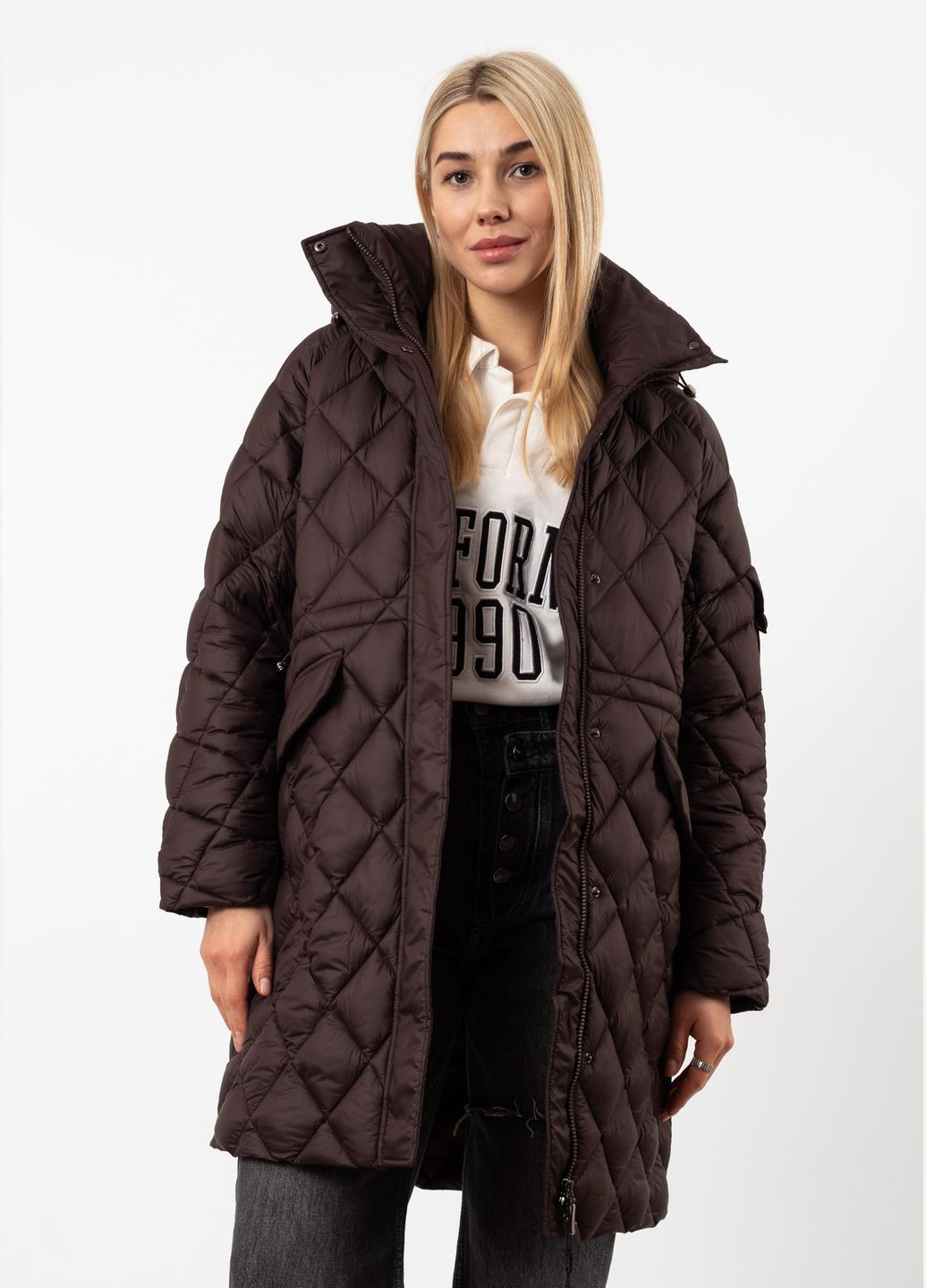 Темно-коричнева куртка (к850) Monte Cervino