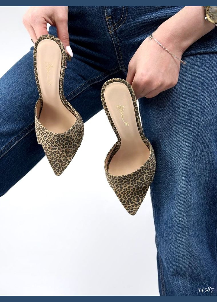 Цветные шлепанцы сабо Nina Mi