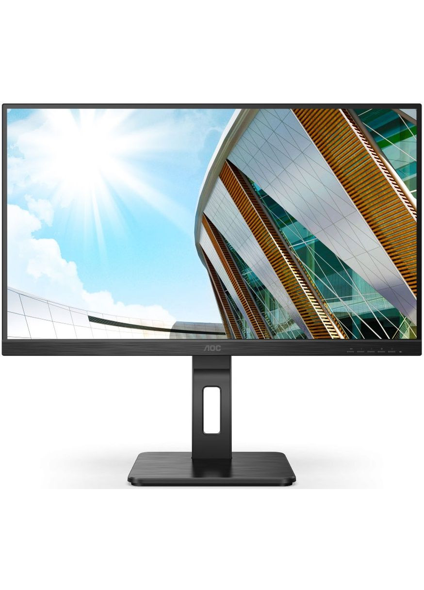 TFT 27" Q27P2CA, IPS, QHD, HDMI, DP, USBC, USB-hub, HAS, колонки, черный AOC (314748007)