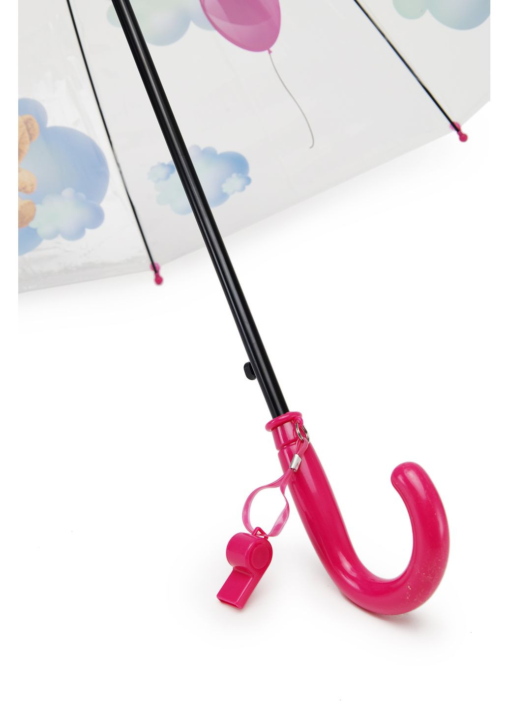 Прозора парасолька для дівчинки колір рожевий ЦБ-00249350 Toprain (293056627)