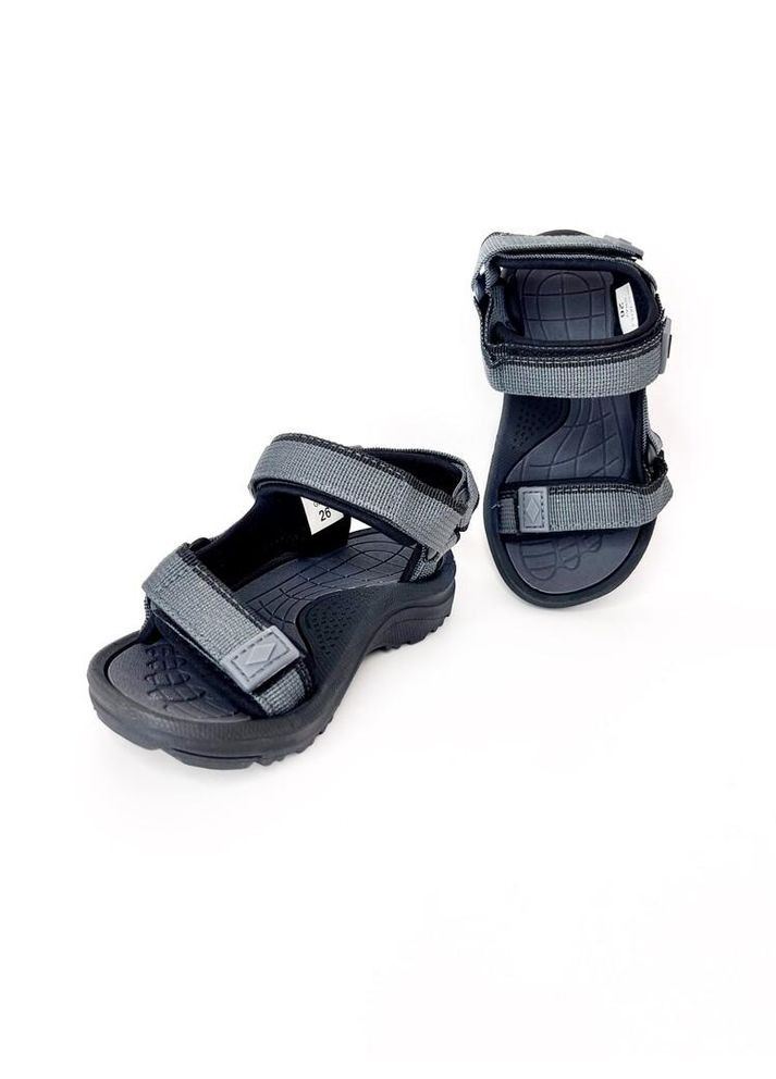 Серые сандалии 27 г 16,5 см серый артикул б198 EEBB