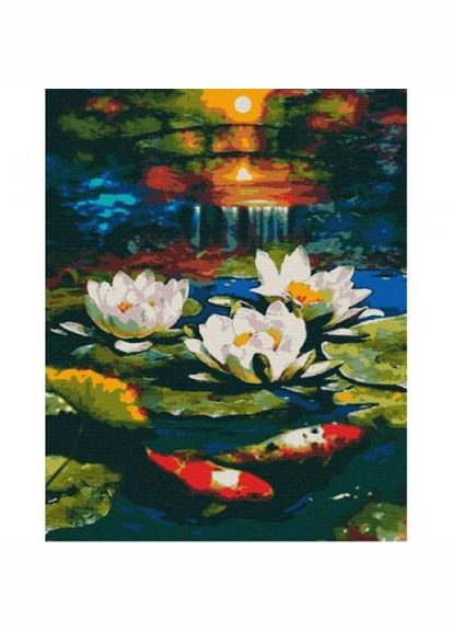 Картина за номерами "Закот сонця" 40х50 см Riviera Blanca (318020733)