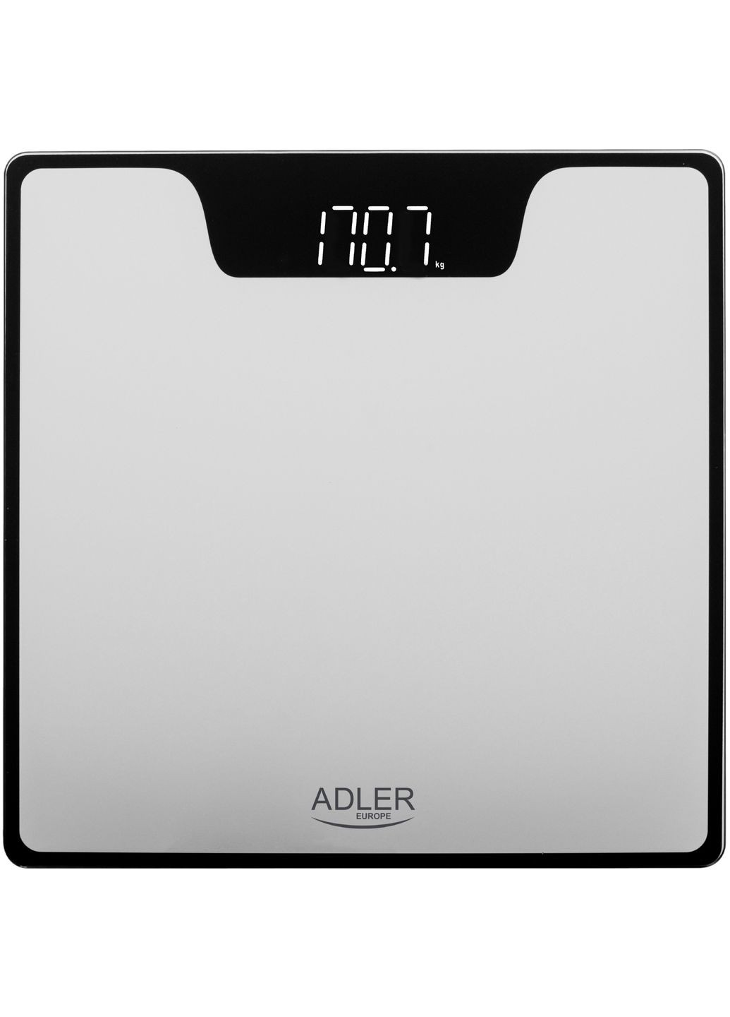 Ваги напольні AD 8174 silver електронні/ 180кг/ 2хААА/ автовимкнення Adler (360394476)