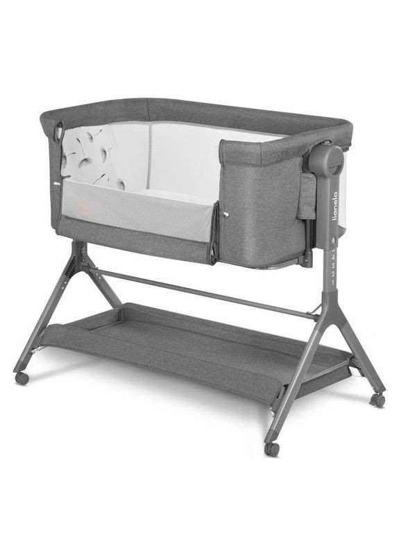 Кроватка детская 3 в 1 LEONIE PLUS GREY STONE Lionelo (336383274)