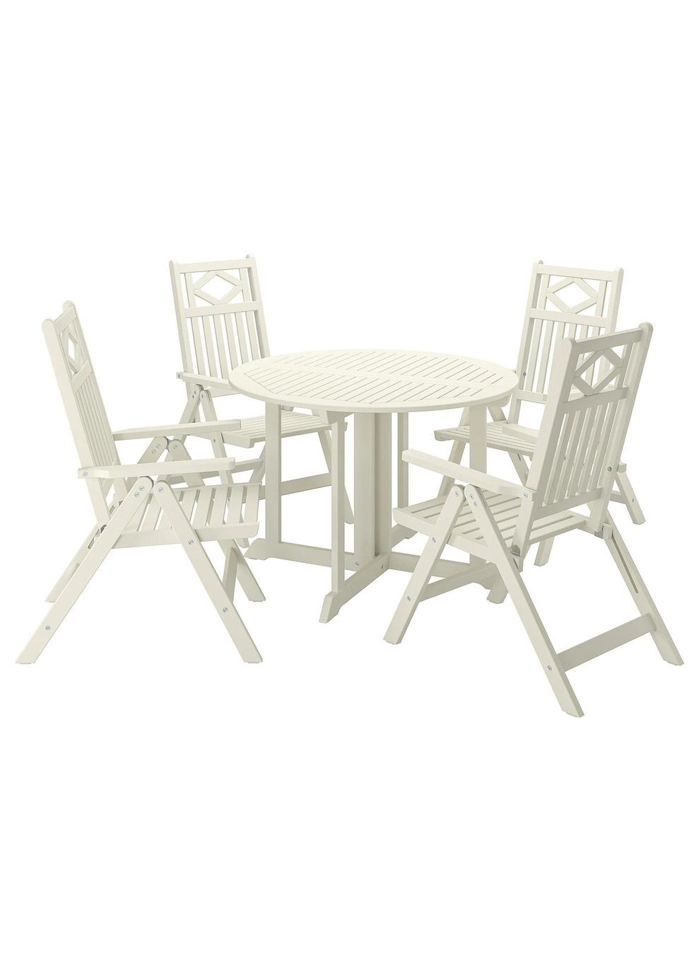Стол + 4 складки кресла ИКЕА BONDHOLMEN (s39549871) IKEA (293242046)