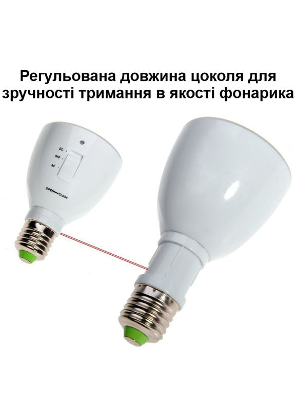 Лампа аварийного освещения с аккумулятором и пультом ДУ под патрон Е27 MB6W-R (100926) Nectronix (321960381)