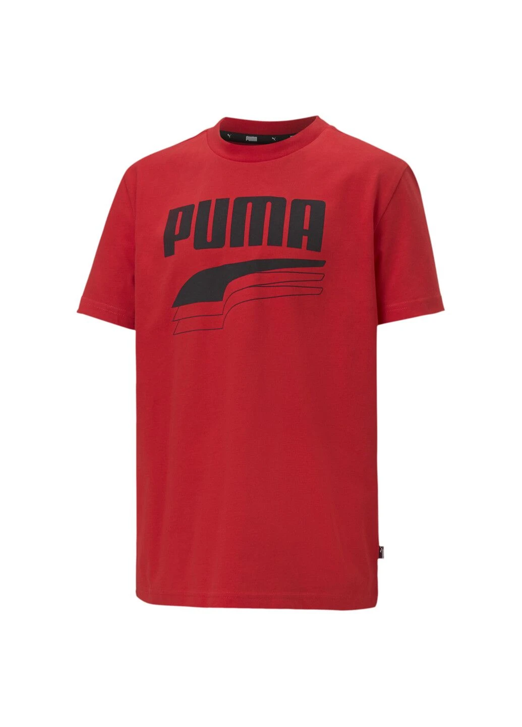 Червона демісезонна дитяча футболка modern sports logo tee Puma