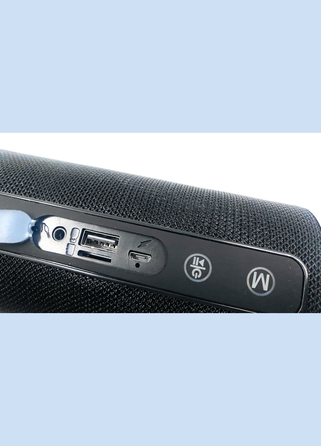 Колонка бездротова,, Bluetooth, AUX, з плеєром, об'ємний звук, радіо, Чорний T&G (316318974)