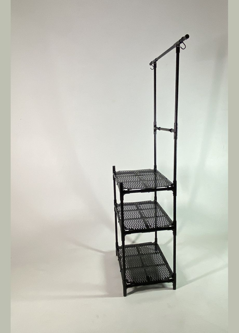 Полка-этажёрка в ванную комнату Bona Part 2 - 3х ярусный стеллаж с полочками для мелких вещей Metaplant (346533020)