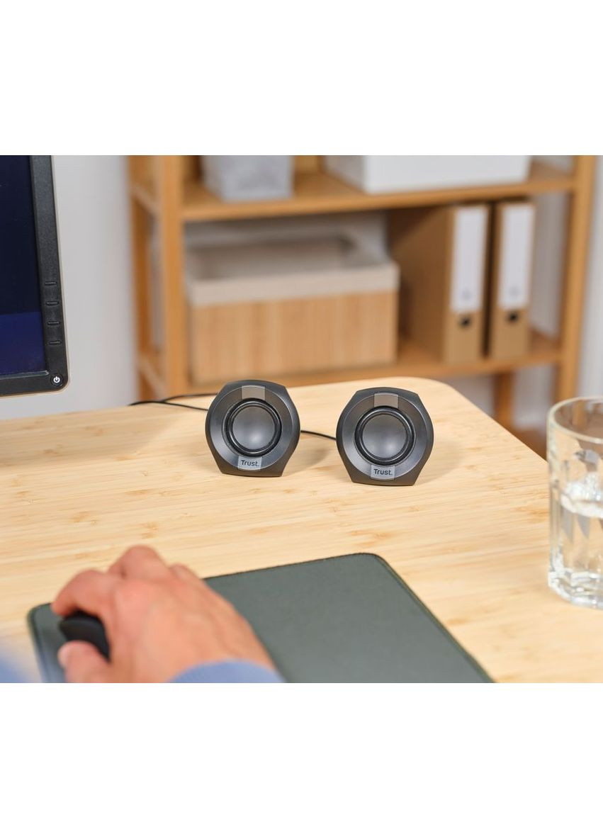 Акустична система 25164_TRUST Polo Compact 2.0, USB/AUX, чорний Trust (361964978)