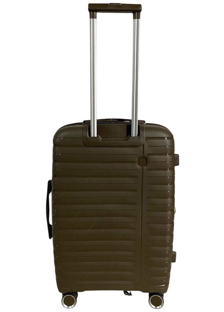 Чемодан средний Madisson 51203 полипропилен M Коричневый Snowball (327792602)