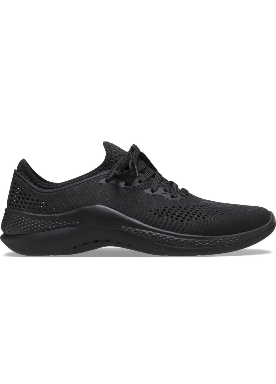 Черные всесезонные кроссовки literide 360 pacer black black m7w9\39\25.5 см. 206705 Crocs