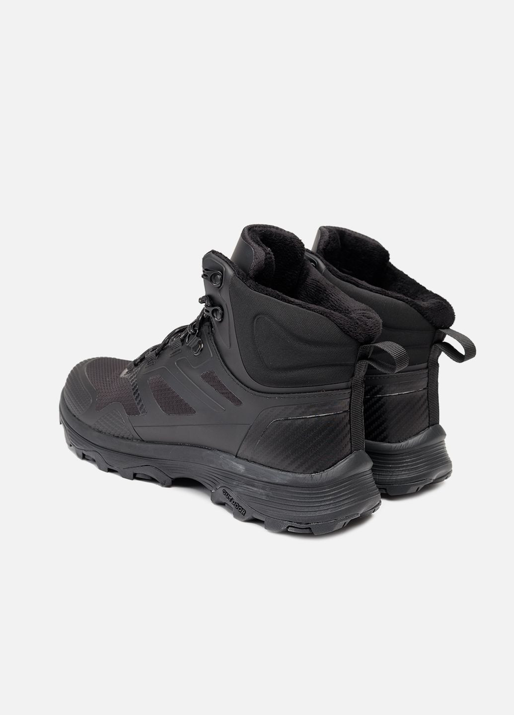 Черные зимние мужские ботинки цвет черный цб-00250981 Yuki