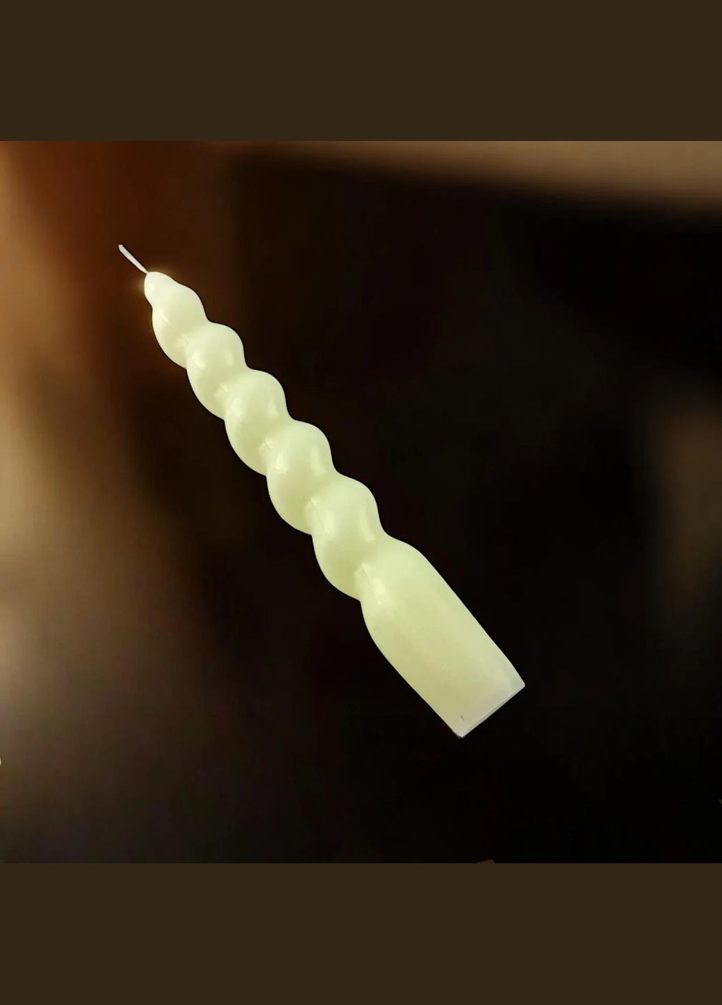 Свічки "Вихор світла" набір з 3 штук. (18 см) No Brand (316718590)