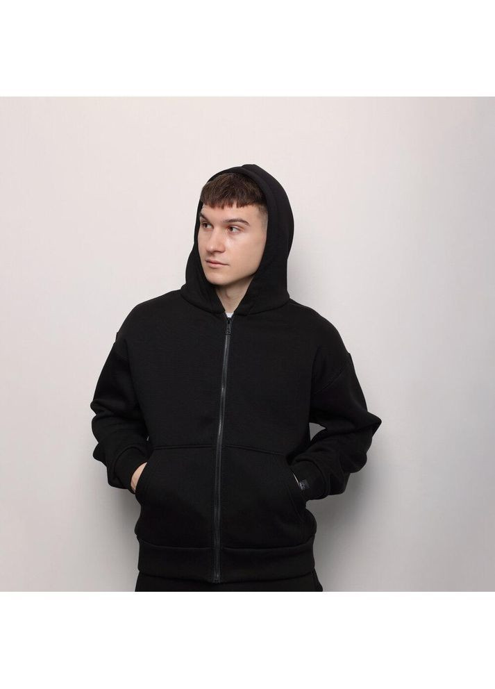 Тепла базова кофта на флісі з капюшоном Vakko (370043703)