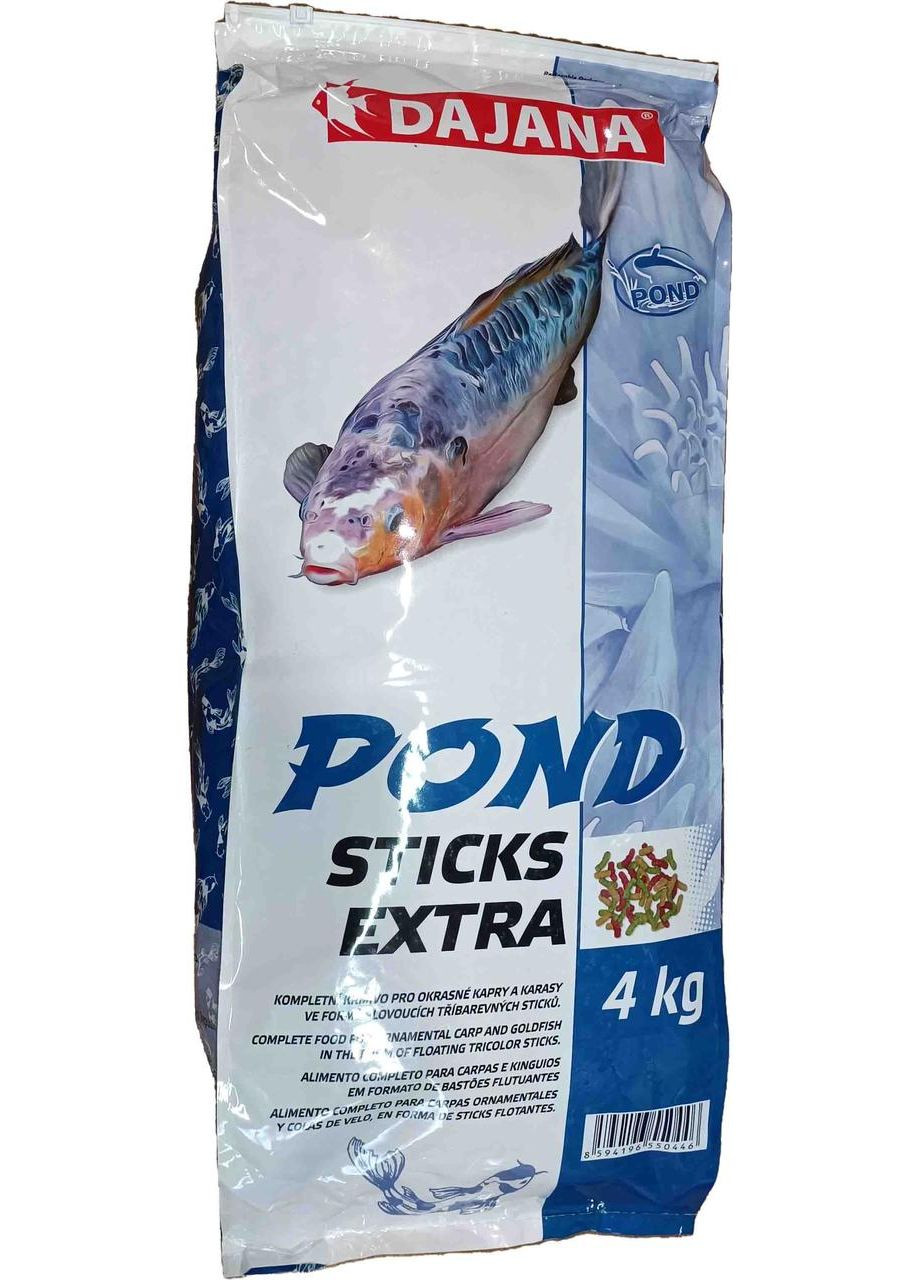 Корм DAJANA POND STICK EXTRA для декоративних карпів, карасів та риб в ставках, 4 кг Dajana Pet (323153956)