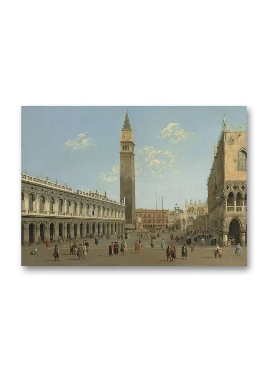 Печать на холсте Пьяцетта, Венеция Каналетто 70x100 No Brand (346496382)