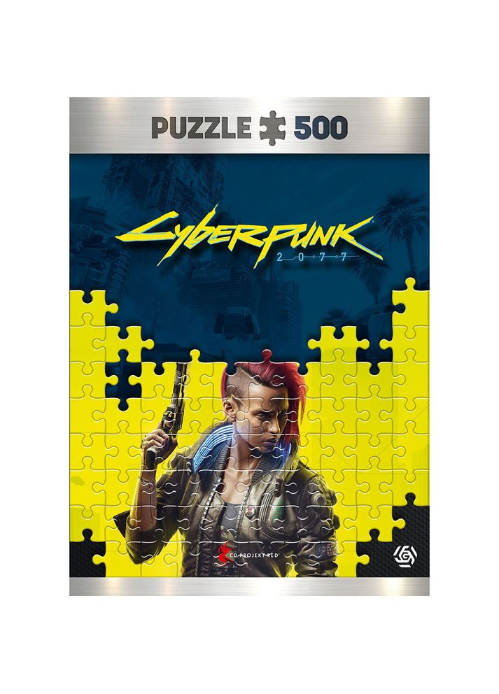 Пазли Cyberpunk 2077: Female V 500 ел. (5908305231455) GoodLoot (348058212)