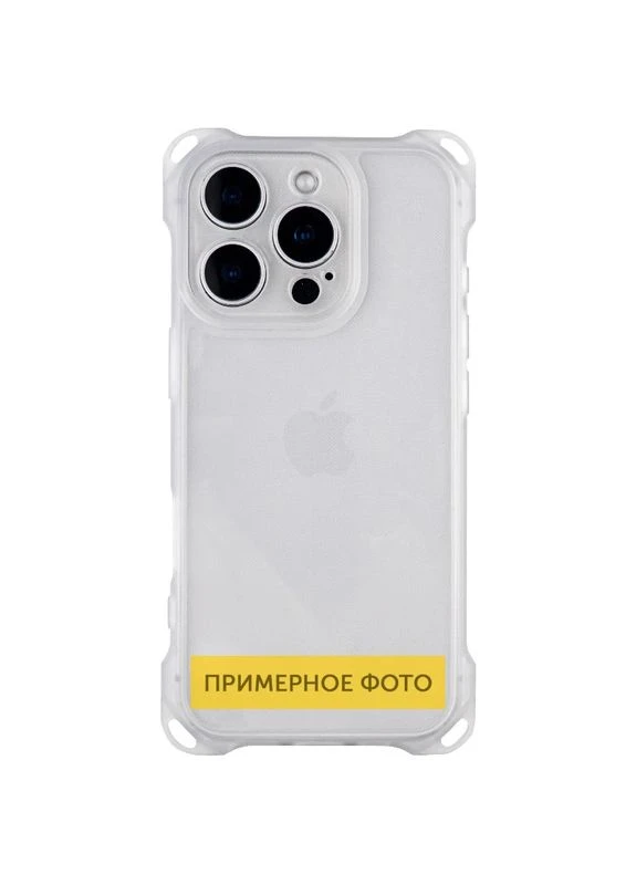 Чехол TPU CrossBody для iPhone 16e/17e 6.1" анти-ударний з ремінцем No Brand iPhone 16e / 17e (6.1") (402070935)