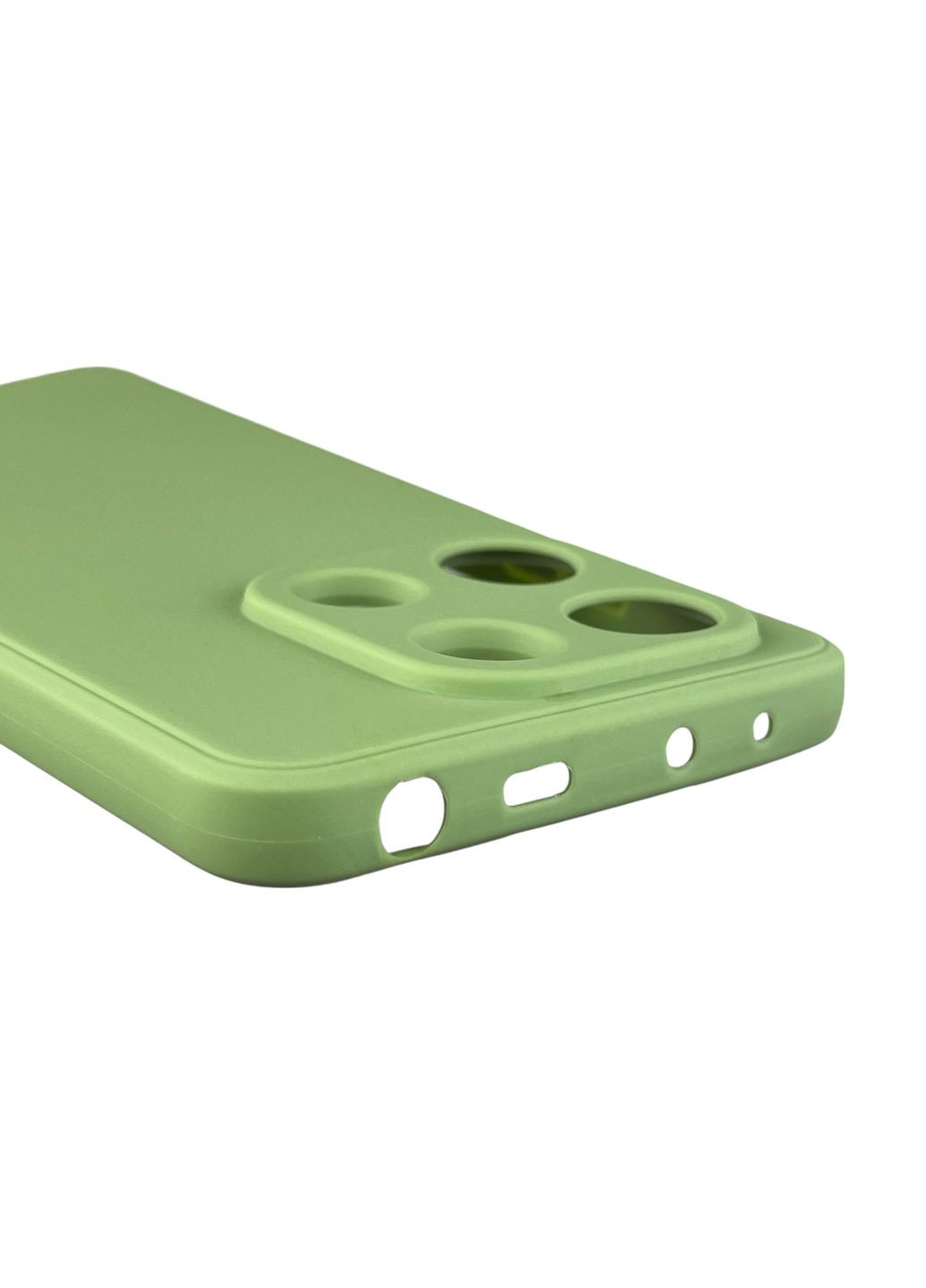 Чохол для Redmi Note 13 4G з квадратними гранями із захистом камери на сяомі редмі нот 13 4г фісташковий Xiaomi (366019422)