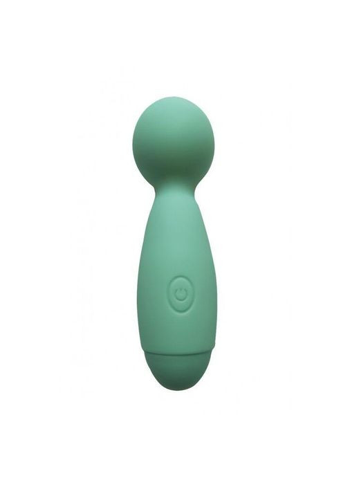 Мінівібромасажер Smally Mini Wand Turquoise Wooomy (371389101)