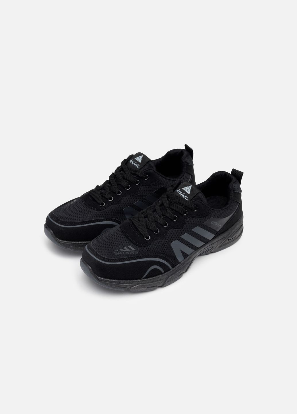 Черные демисезонные мужские кроссовки цвет черный цб-00248822 Gipanis