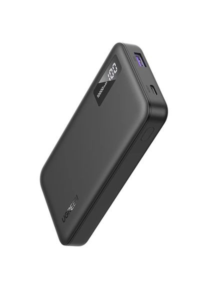 УМБ 10000mAh 20W PD, QC3.0 USB-A+USB-C Black Ugreen (322131438)
