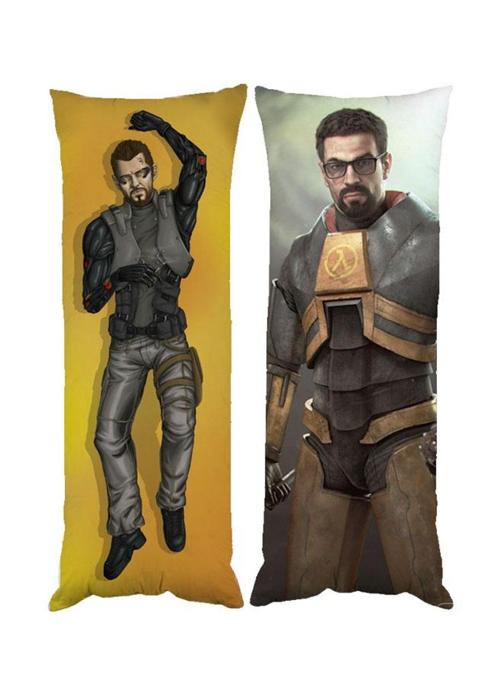 Подушка дакимакура Халф Лайф Half life декоративная ростовая подушка для обнимания двусторонняя No Brand (328314447)