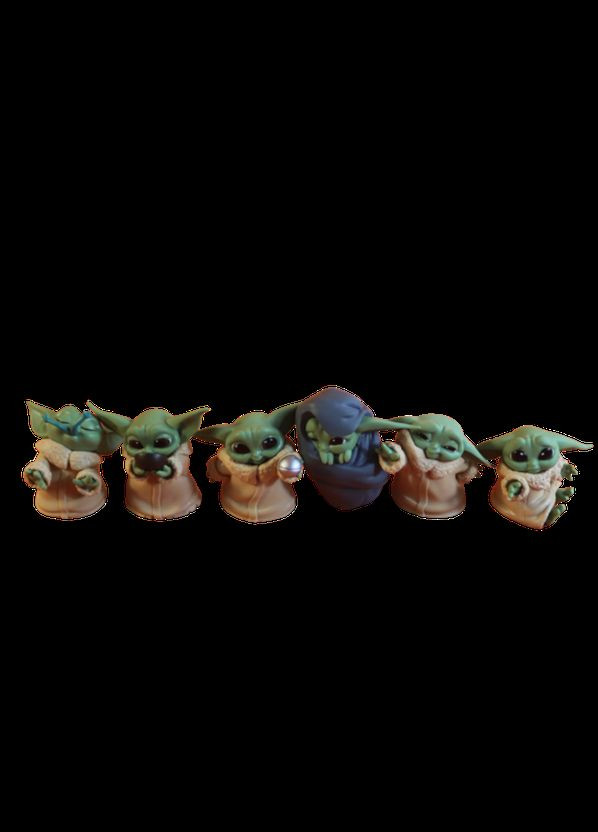Малюк Йода Star Wars серіал Зоряні війни 6 фігурок Мандалорець 56 см Shantou (280258007)